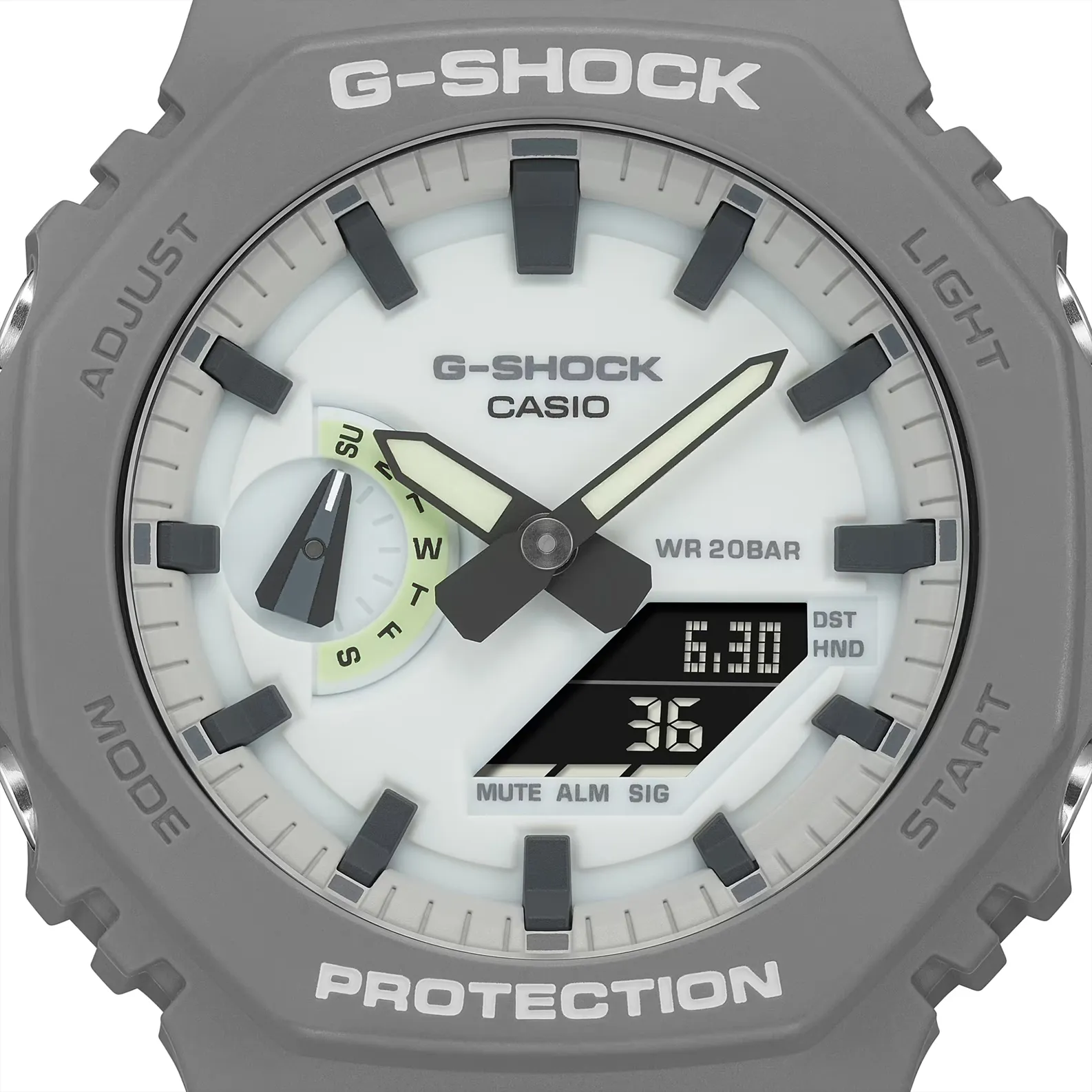 Relógio Casio G-Shock GA-2100HD-8A Unissex Cinza | Paquetá Esportes